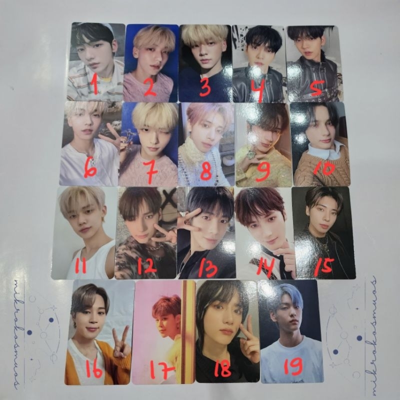 TXT SOOBIN YEONJUN BEOMGYU TAEHYUN HUENINGKAI HYUKA FOE TNCT MINISODE 2 M2 GBGB JP SG23 BE ANSWER MO