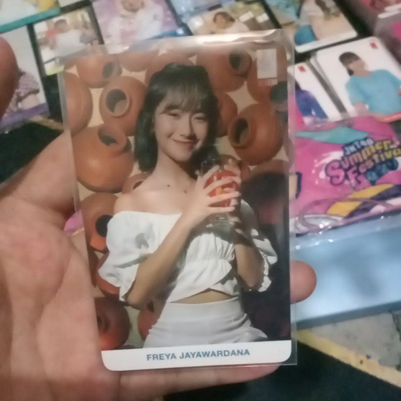 photocard Freya summer tour JKT48