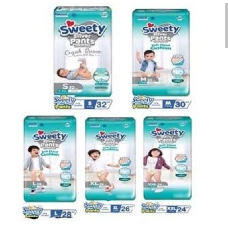 PAMPERS SWEETY SILVER