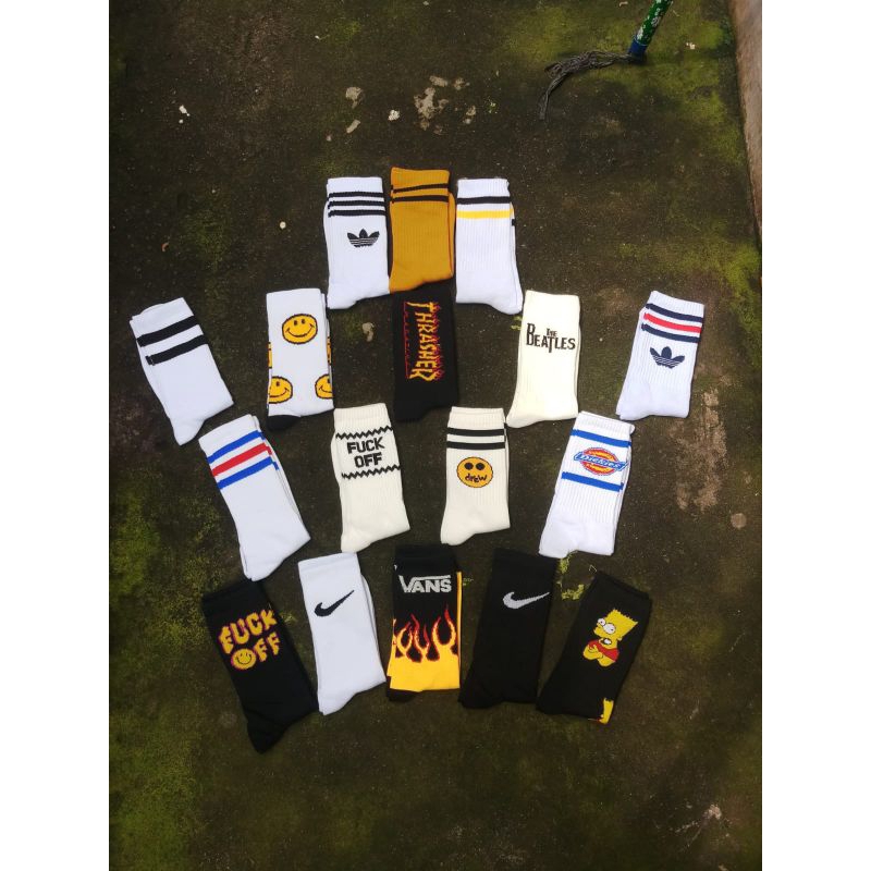 paketan usaha 1 lusin kaos kaki oldschool