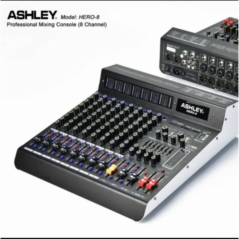 Mixer Ashley HERO8 8Channel Original ASHLEY