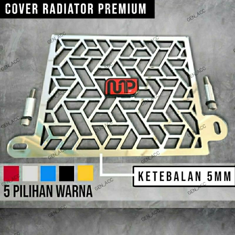 Cover Radiator Akrilik New Nmax 2023Aerox Lexi Lexi Motopad27