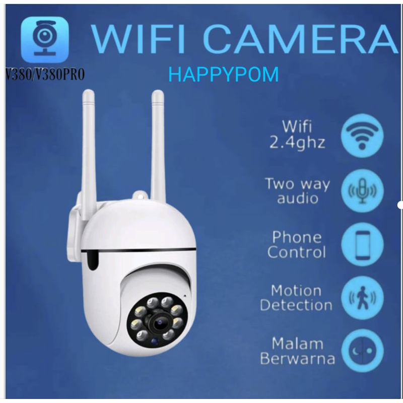 IP CAMERA CCTV OUTDOOR CCTV WIFI 360° PTZ PAN TILT 8MP  V380 PRO