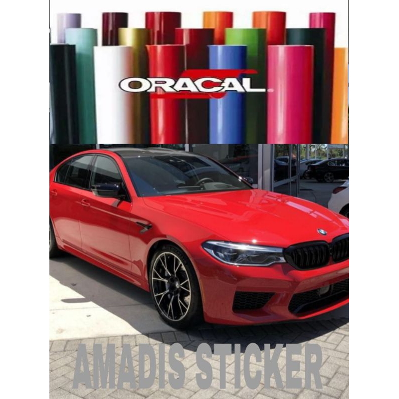 stiker skotlet oracal lebar 126cm scotlite mobil motor sticker variasi mobil motor