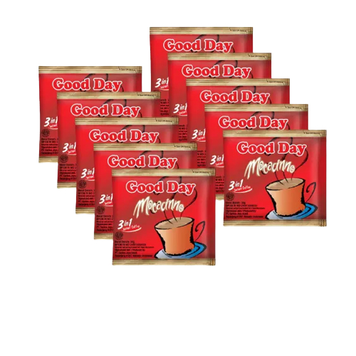 

Good Day Mocacinno Bungkus Merah 1 Renceng (10 Pcs)