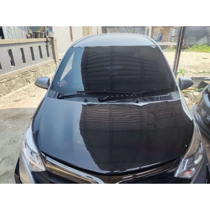 kap mesin toyota calya / daihatsu sigra carbon