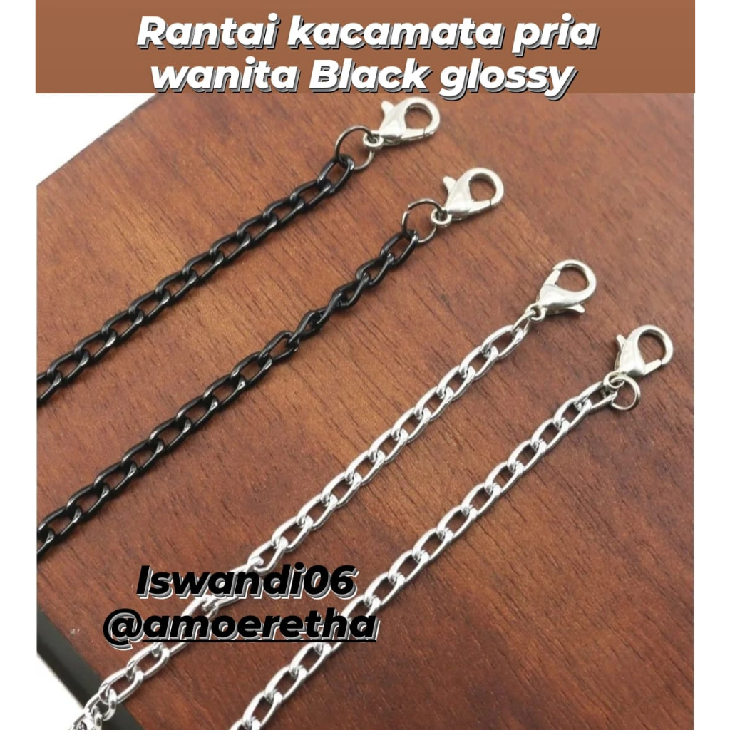 Rantai Kacamata pria dan wanita / Tali kacamata