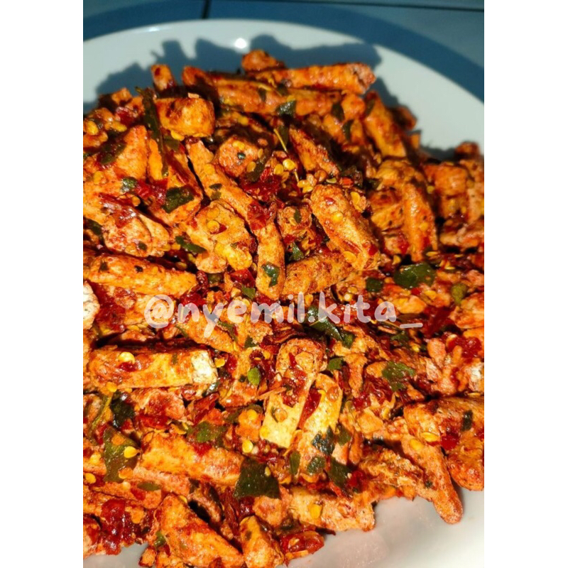 

basreng pedas daun jeruk 1kg