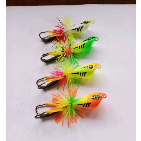 Jaws frog geol mini 3,5cm,geol mini gabusan killer,jf geol mini,jump frog geol mini,umpan casting ga