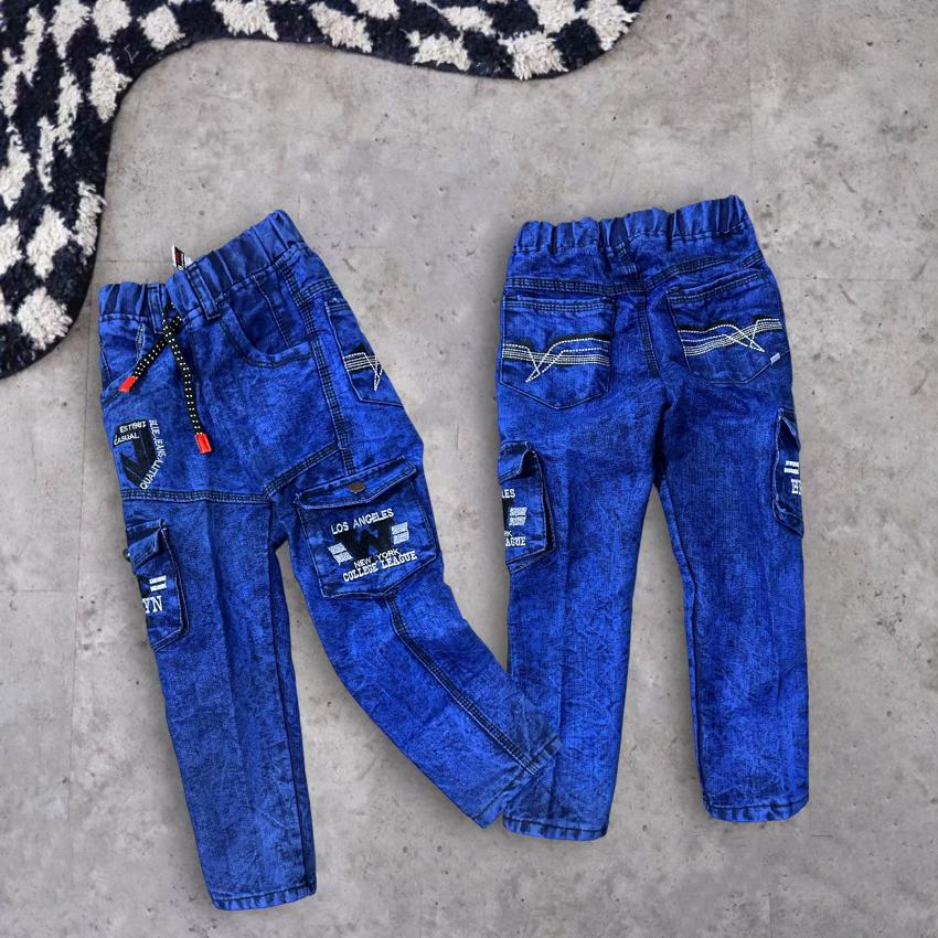 celana levis panjang anak model cargo usia 1 sampai 12 tahun