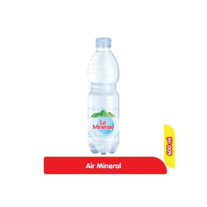 

Le Minerale Air Mineral 600ml 1Karton 24botol