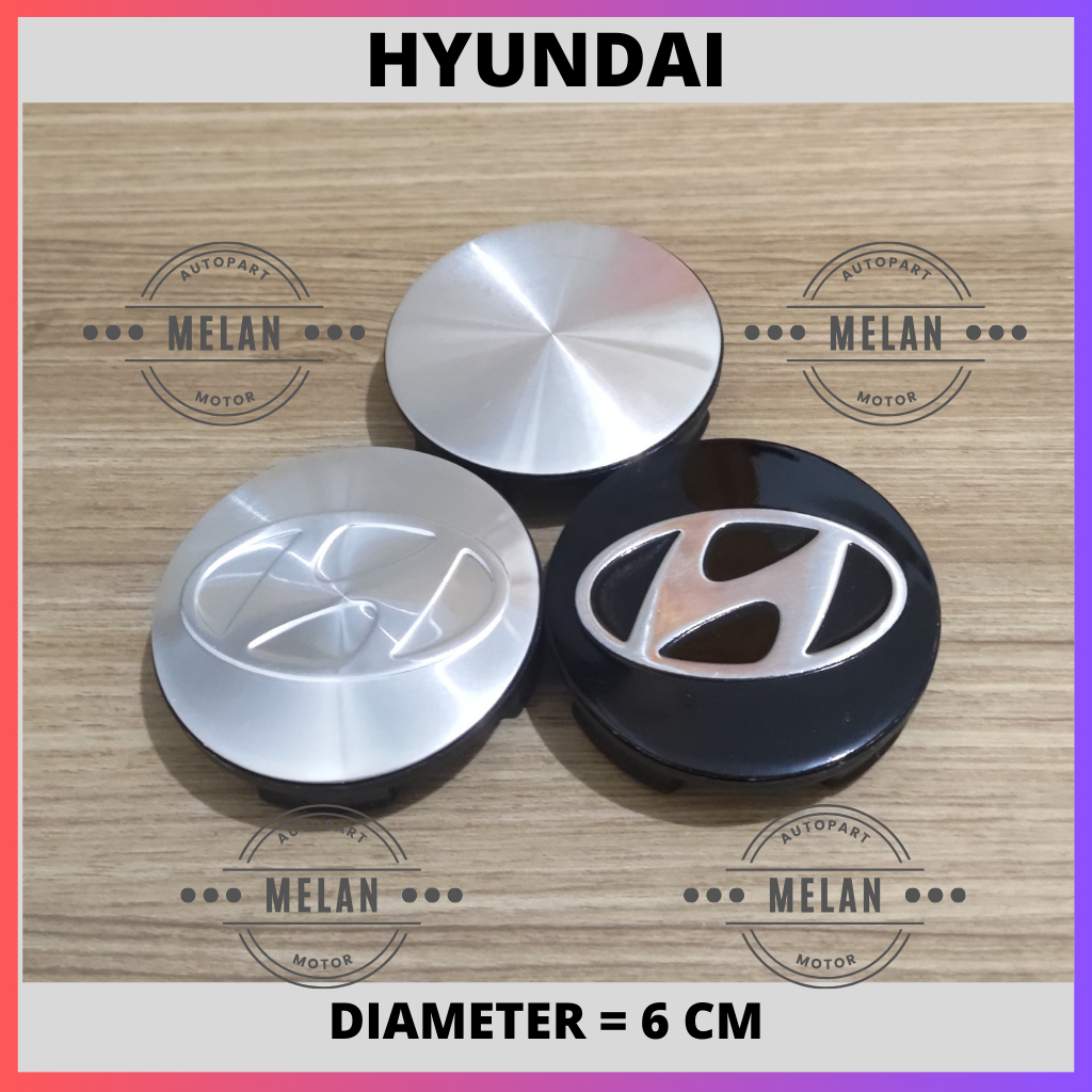Dop Roda atau Tutup Velg Hyundai All New Tucson Diameter 6 CM