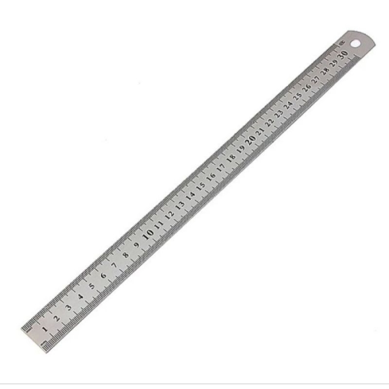 

PENGGARIS STAINLESS STEEL BESI PANJANG 30CM GARISAN PENGARIS RULER - AKSESORIS PERALATAN PERLENGKAPAN ANAK-ANAK SEKOLAH ALAT TULIS PENGUKUR MURAH BAGUS INSTANT PRAKTIS ANTI PECAH ANTI PATAH TERLARIS TERMURAH