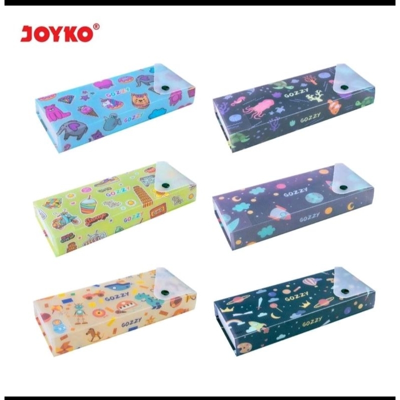 

Pencil Case Kotak Tempat Pensil Joyko random