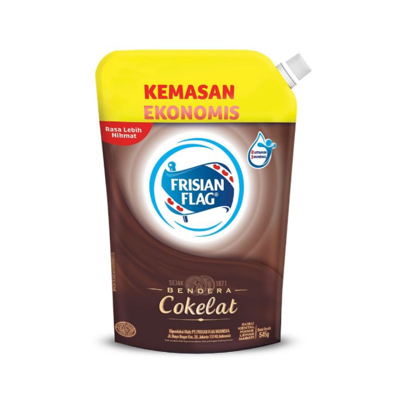 

susu coklat Frisian flag - kemasan ekonomis