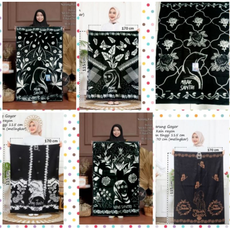 Sarung mbak santri neng santri terbaru terlengkap//COD