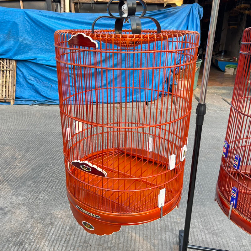 Sangkar Murai JJ / Rafi Jaya Reborn Lis Akrilik Full Accesories Full Set Kandang Murai JJ Muray Rebo