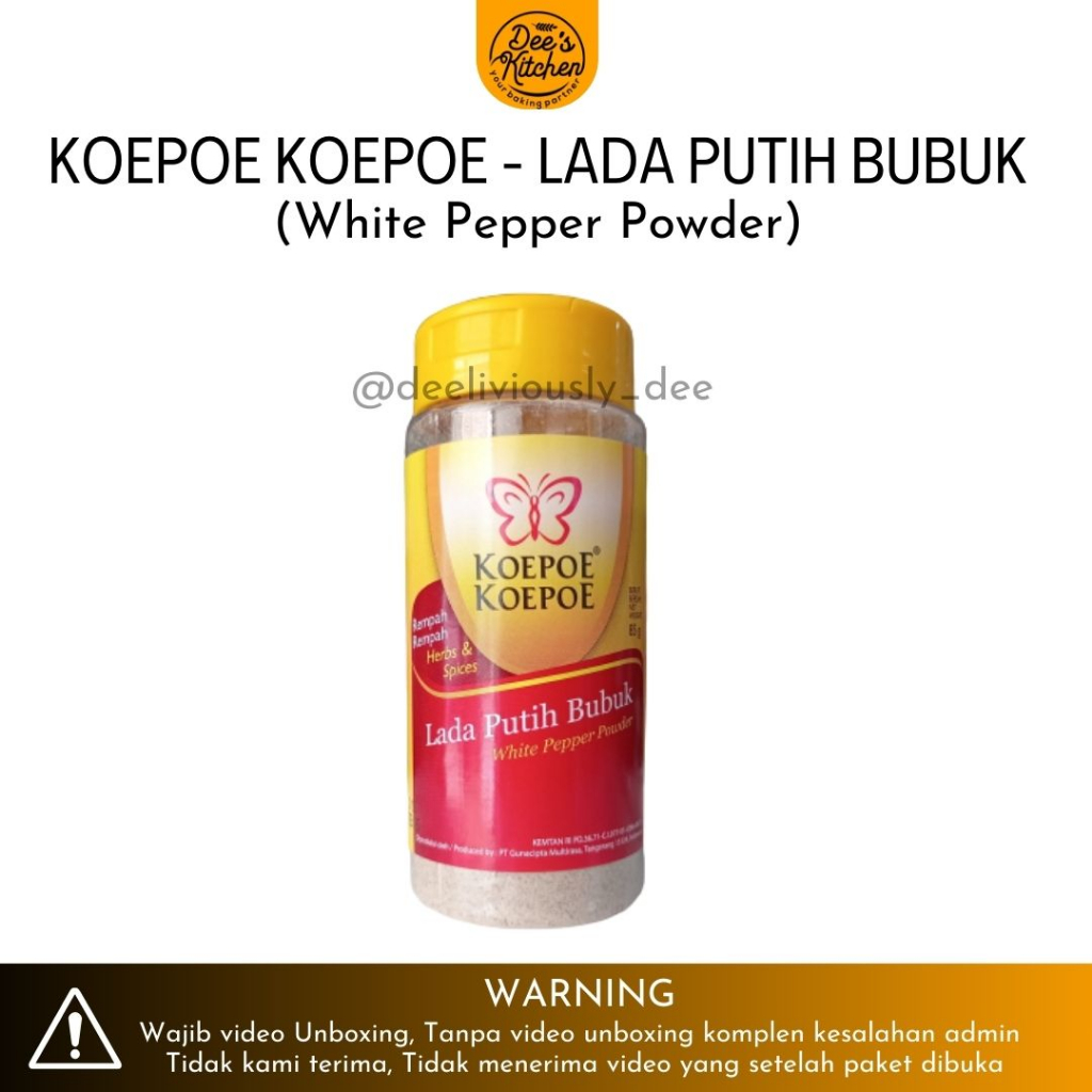 

Lada putih bubuk koepoe