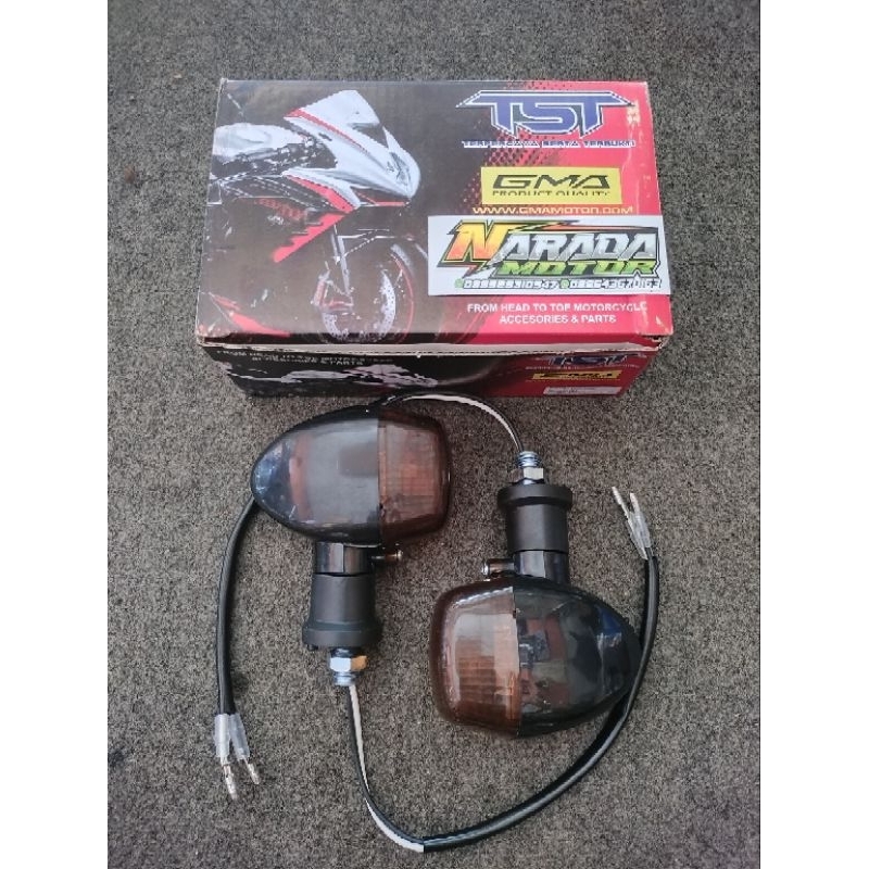 Lampu Sein Riting Reteng Ninja SS RR R Import Satu Set Kanan Kiri  sen standart ninja sein model sta