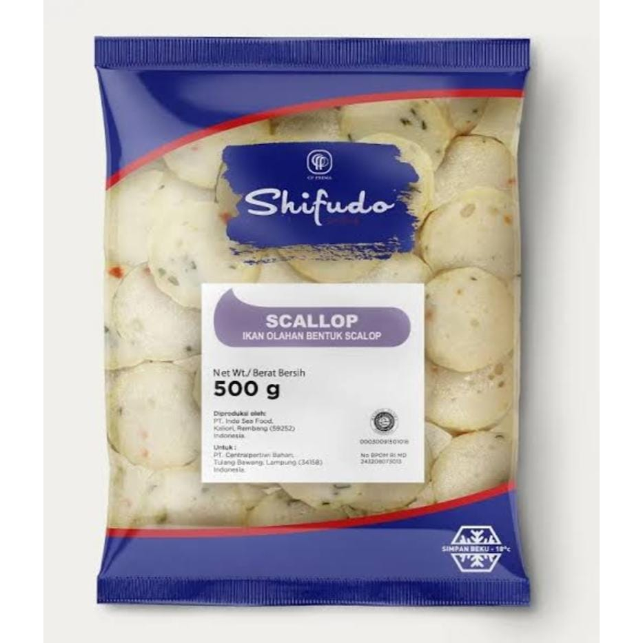 

Shifudo scallop 500gr