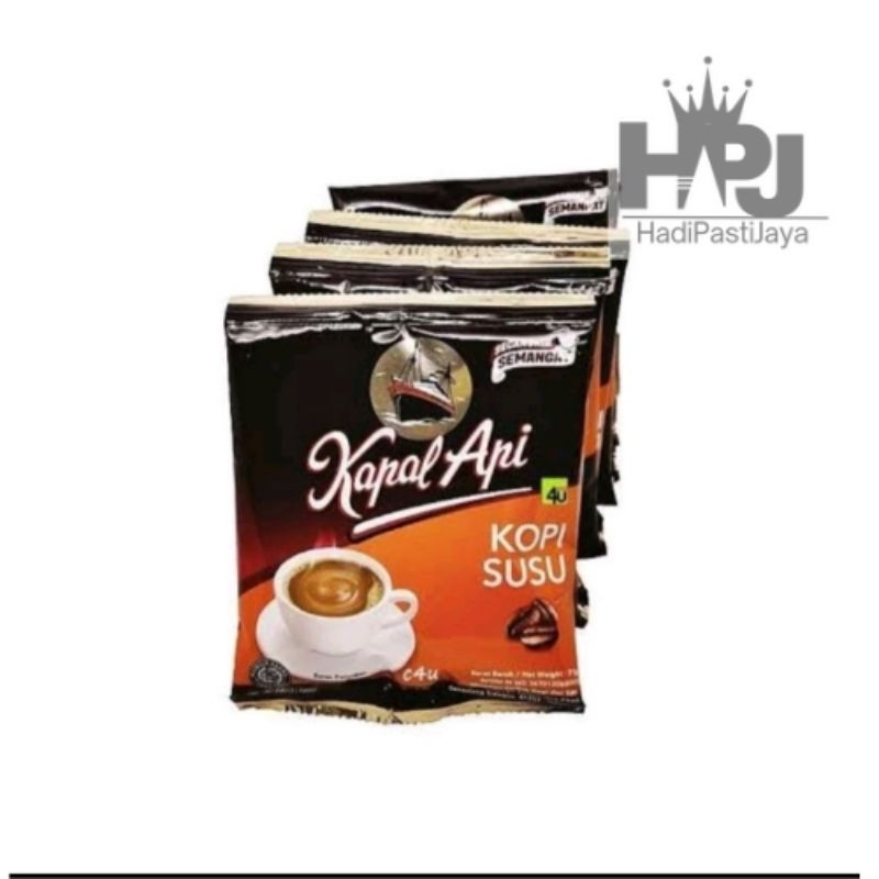 

KAPAL API KOPI SUSU 31G ISI 10 SACHET