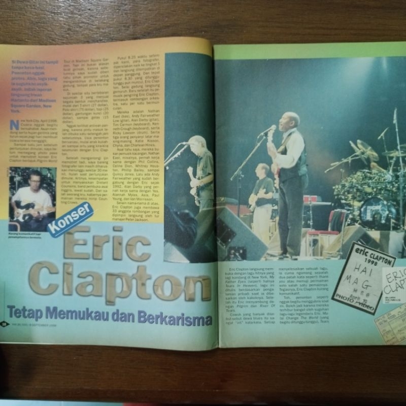 Artikel Eric Clapton, the verve, pin up foo fighters - McManaman, Cherry bombshell, sugar Ray, Cathe