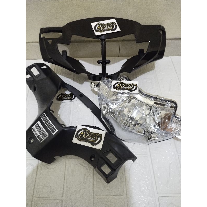 SET BATOK KEPALA LAMPU DEPAN HONDA SUPRA X 125 CAKRAM TAHUN 2004 2005 2006