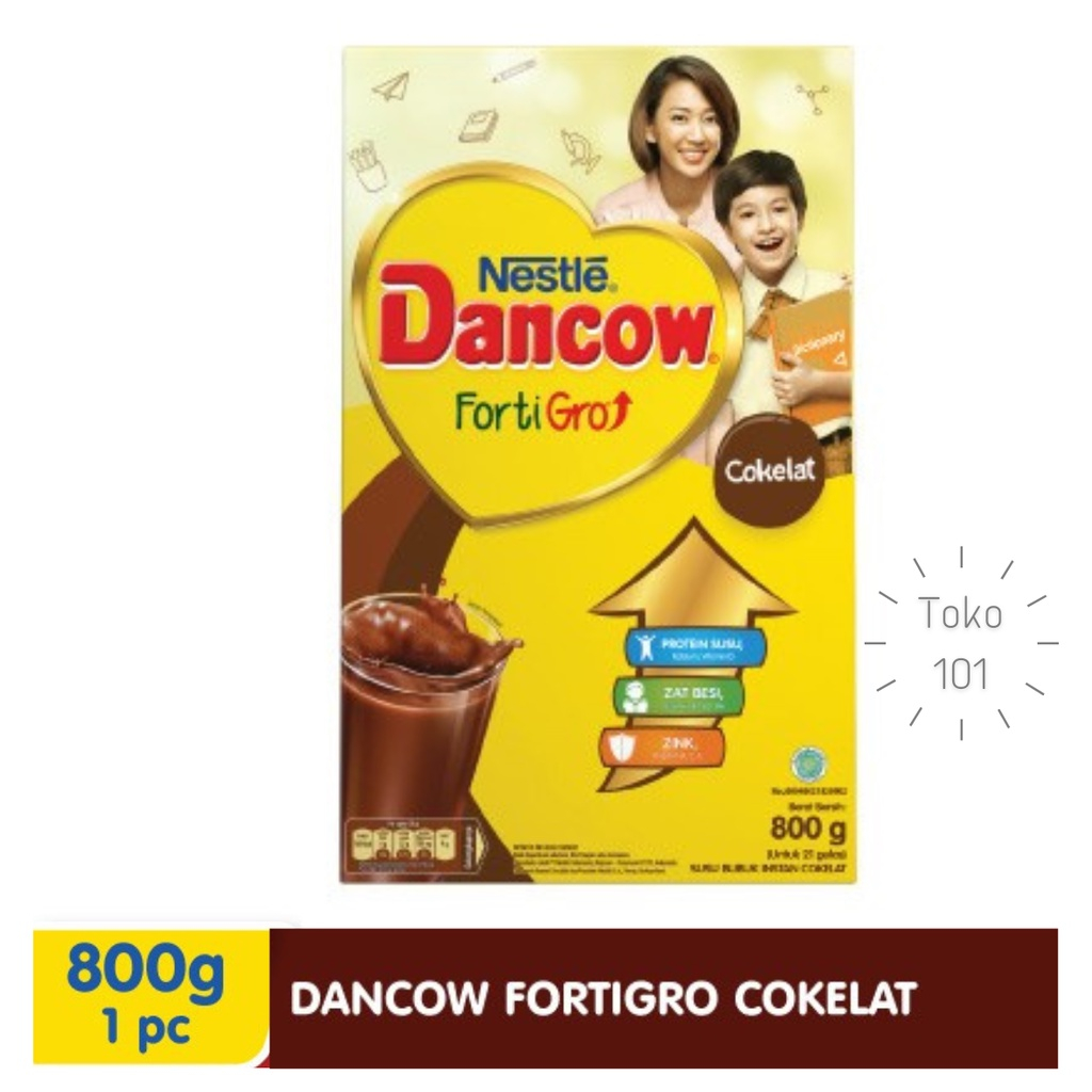 

Susu Dancow FortiGro Susu Bubuk Instan Cokelat 780 Gr