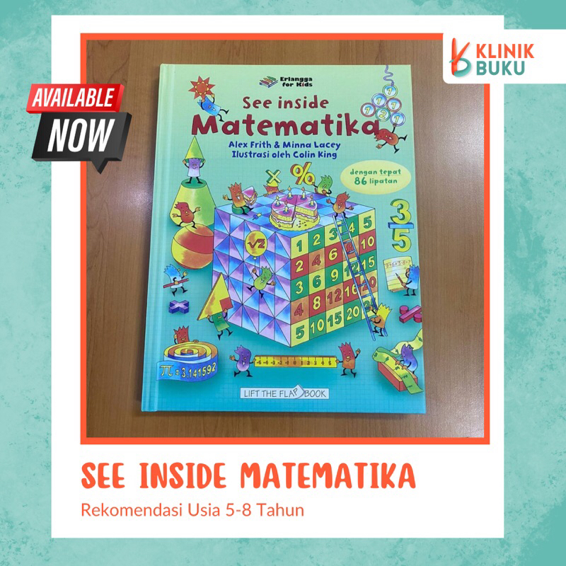 See Inside Matematika | Flip The Flap | Erlangga Kids