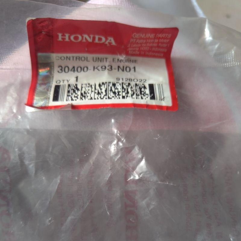 ECM untuk Scoopy 2019  kode k93 original AHM