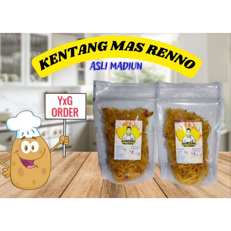 

KENTANG KERING MAS RENNO ASLI MADIUN KILOAN / KERIPIK KENTANG PEDAS /KERIPIK KENTANG MUSTOFA / KENTANG KERING / KERING KENTANG / KENTANG BALADO KERING / KENTANG PENGANTIN KENTANG MAS RENNO ORIGINAL / CEMILAN MURAH / SNACK MURAH / KENTANG KRISPI BALADO