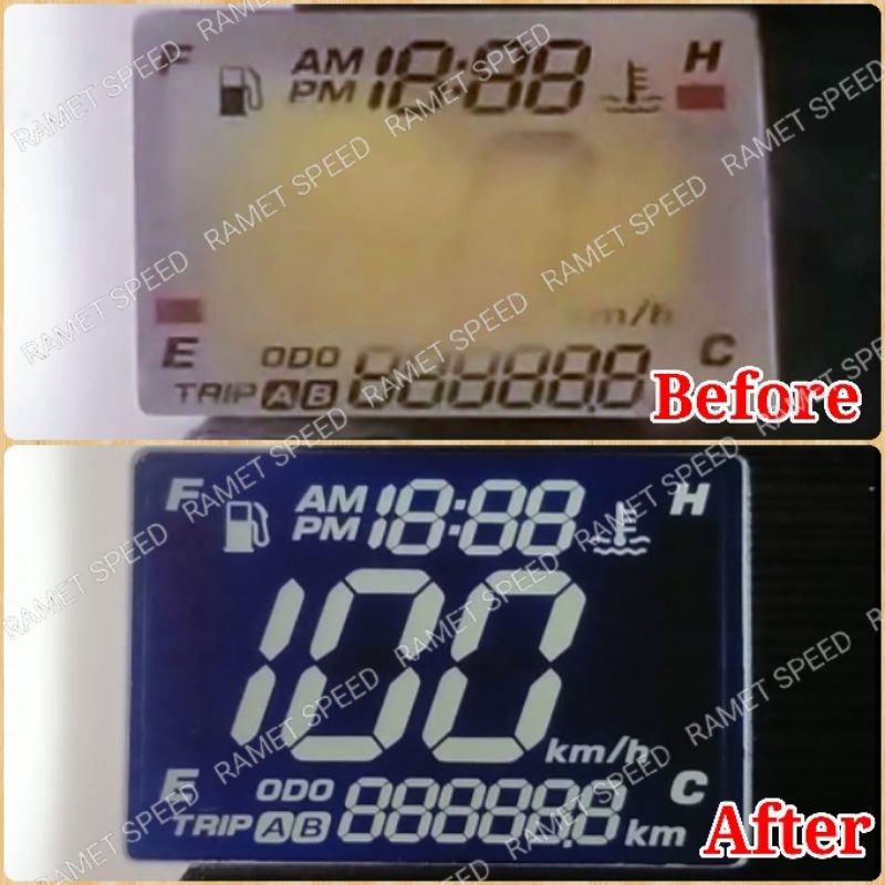 Polarizer speedometer Honda CB150R Old polaris speedometer cb150r old RB7