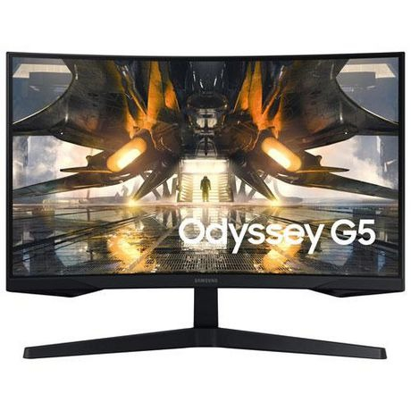 LED SAMSUNG ODYSSEY G5 32INC CURVE LS32AG524P 2K 165HZ-1MS-IPS-GSYNC GAMING MONITOR