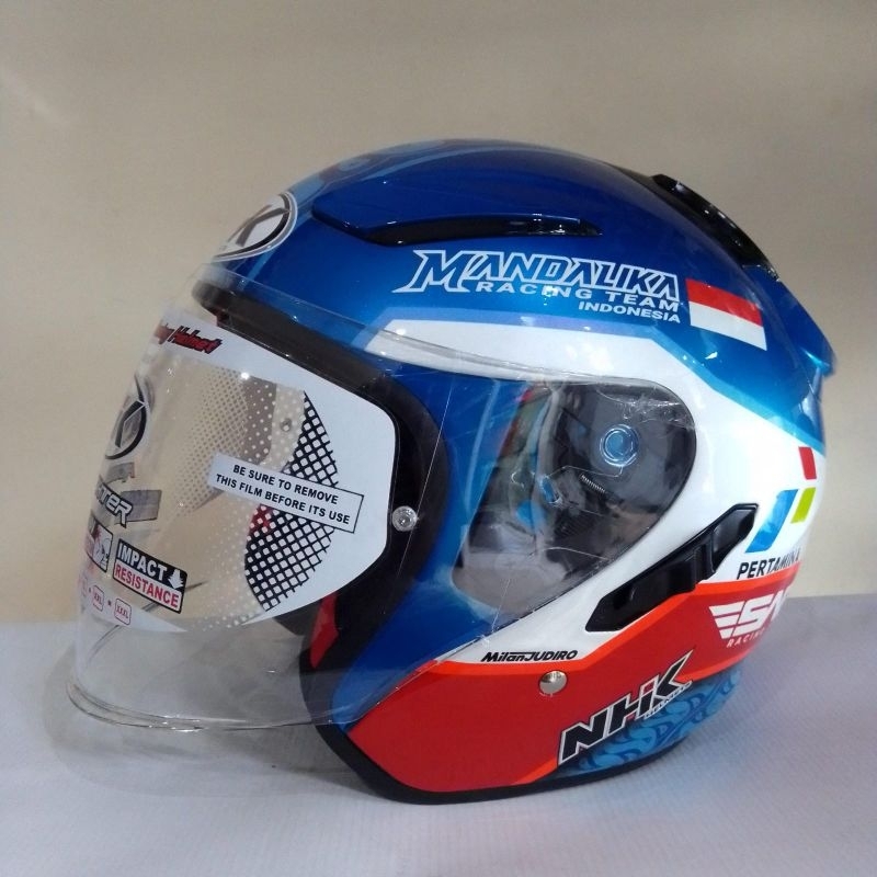 NHK R1 MANDALIKA GP EDITION - DUAL VISOR