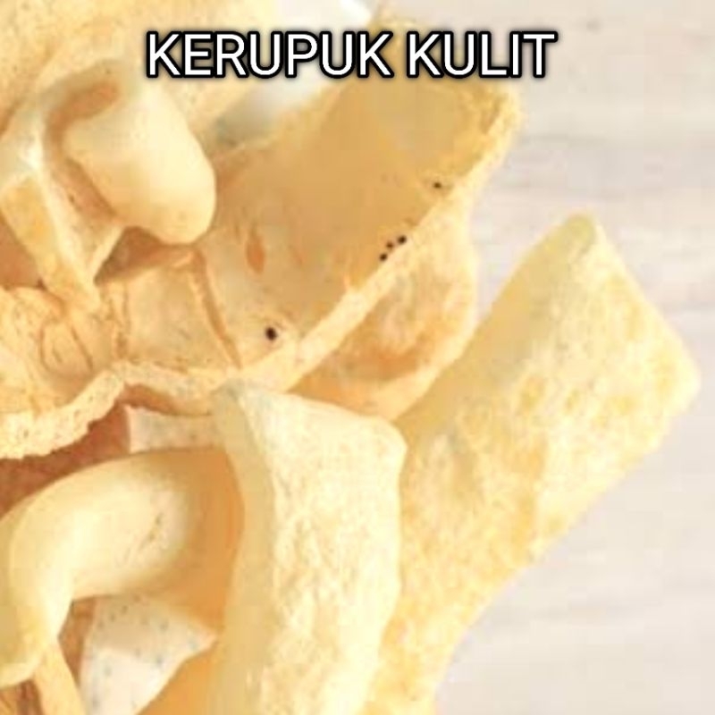 

Kerupuk rambak kerupuk kulit sapi asli renyah cemilan khas minang 1kg