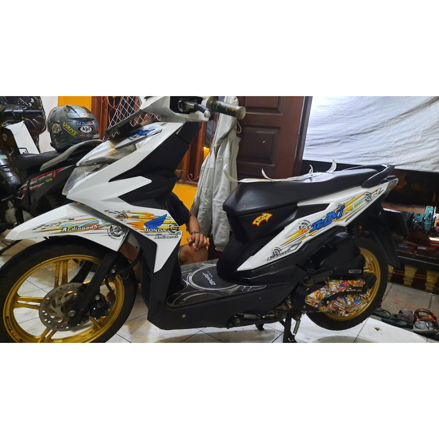 STRIPING TRANSPARAN BEAT NEW HOLLOW - transparan