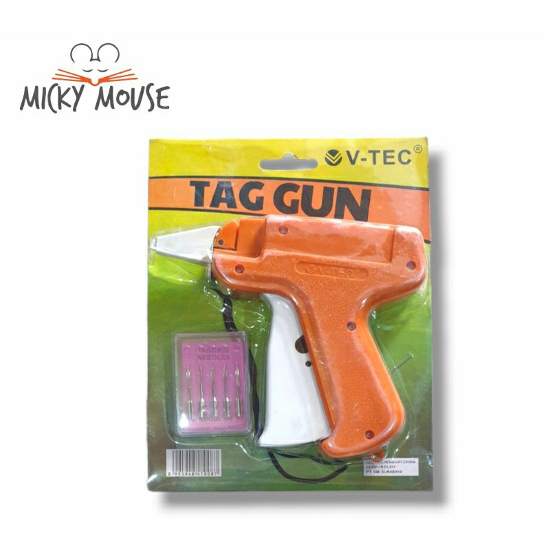 

alat tembak label baju V - TEC FREE 5 JARUM tag gun V - tec Tagging gun