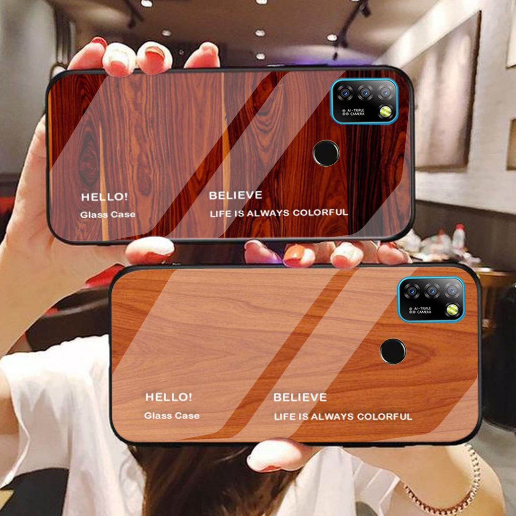 Softcase Kaca Case Infinix Hot 12 12i 11 10 10s 9 9 11 Play 8 Smart 4 5 6 Note 8 10 10 Pro - N128