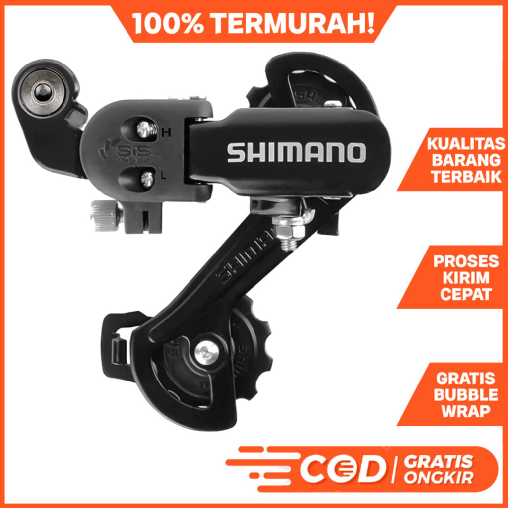 RD Shimano TZ31 Baut Tourney 6/7 Speed Rear Derailleur TZ31 Sepeda Lipat MTB Roadbike DLL