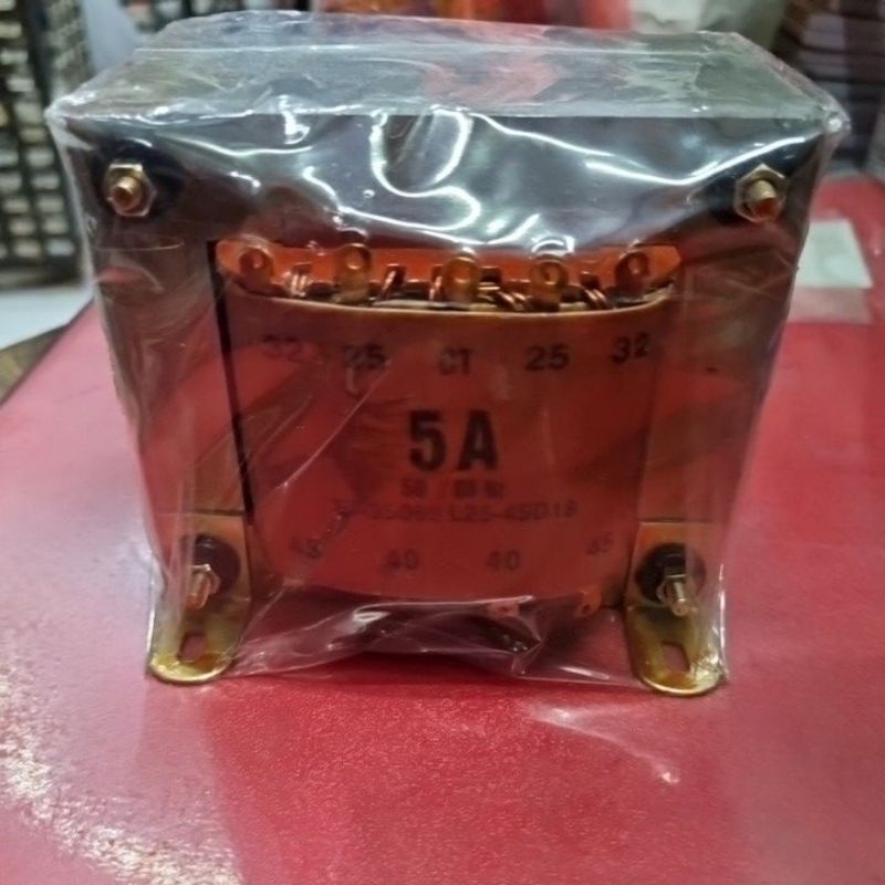 Travo 5A CT 45V ERA Trafo Murni Tembaga