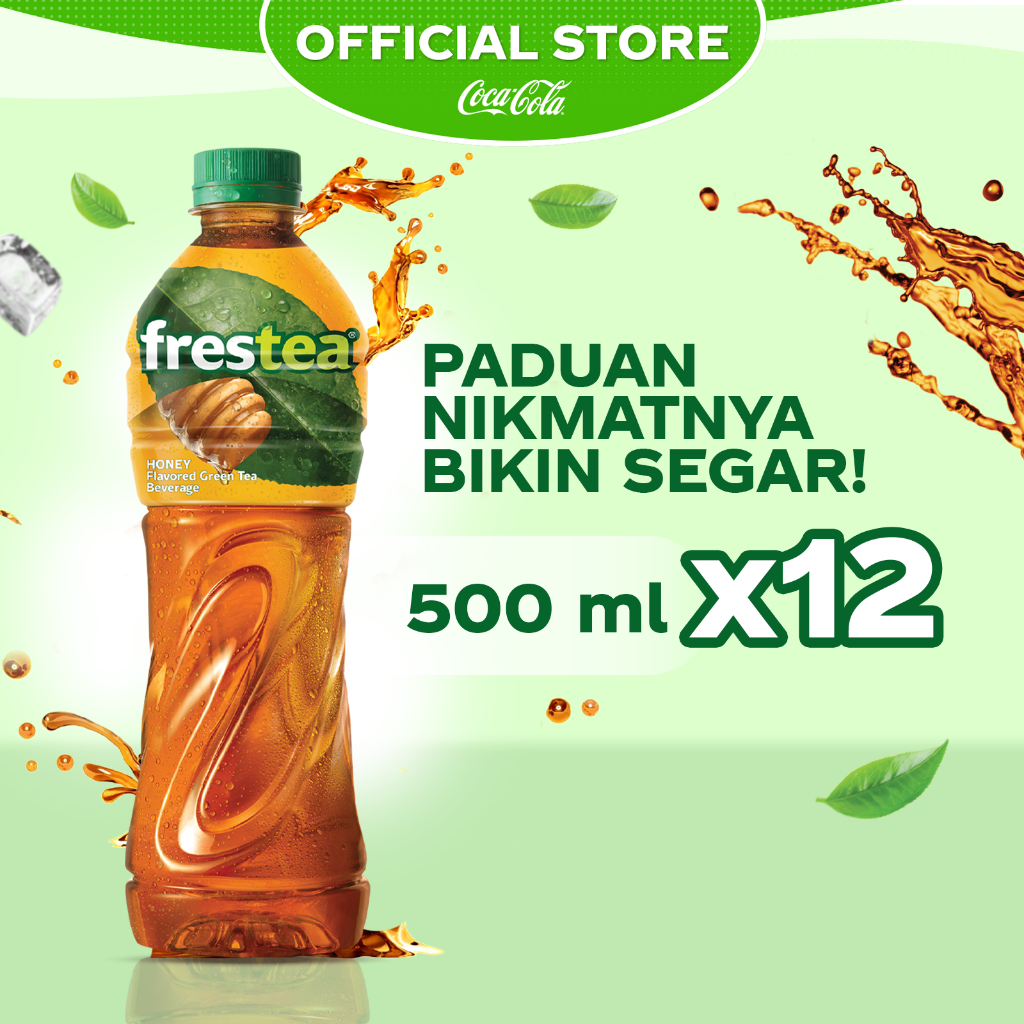 

Frestea Green Honey Minuman Teh - Botol 500ml x 12pcs