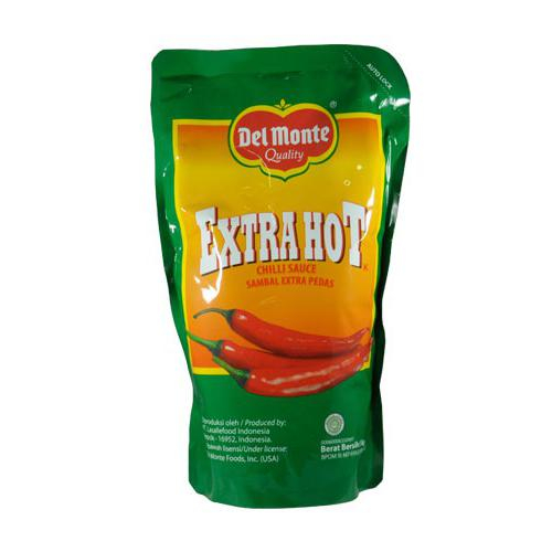 

Delmonte Saos Chili Extra Hot Pouch 1kg
