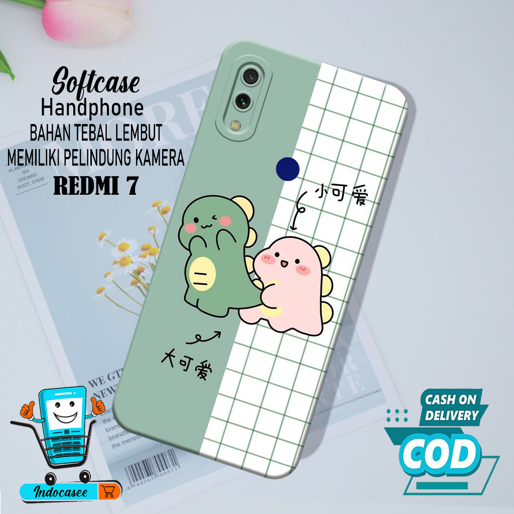 Case Hp XIAOMI REDMI 7/NOTE 7 - Softcase XIAOMI REDMI 7/NOTE 7 Terbaru - Casing XIAOMI REDMI 7/NOTE 
