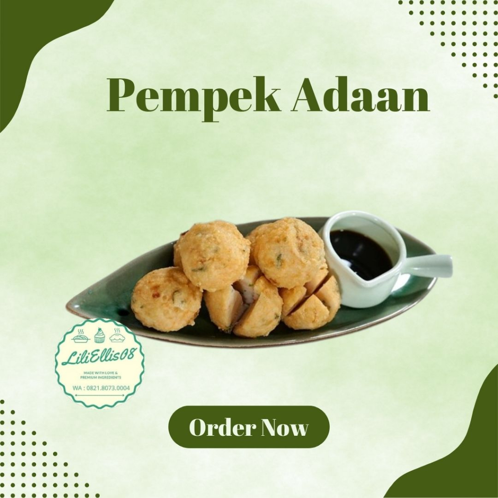 

PEMPEK PALEMBANG PEMPEK ADAAN PEMPEK KECIL ISI 5 PC ASLI IKAN TENGGIRI & PUTAK