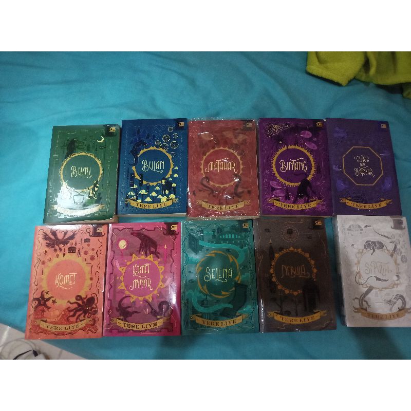 novel preloved bumi series
