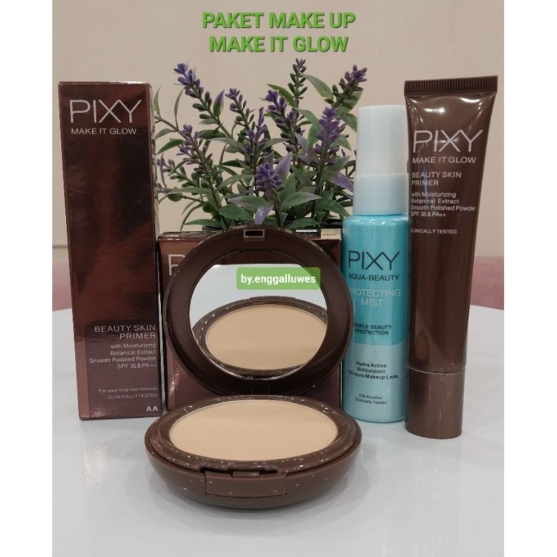 PAKET MAKE UP PIXY MAKE IT GLOW MURAH