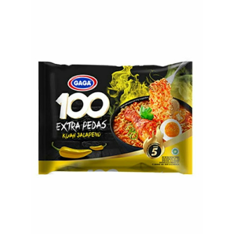

Mie GAGA Extra Pedas Kuah dan goreng Jalapeno 75gr
