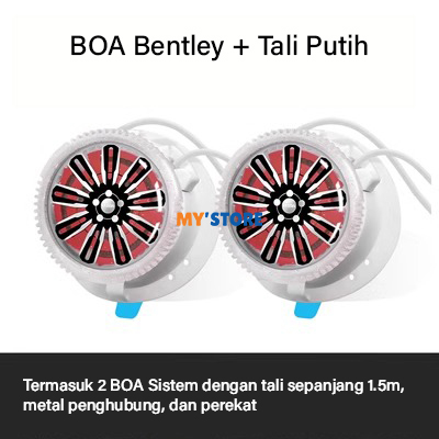 BOA System Lacing Tali Sepatu BOA Putar Dada Nyaman