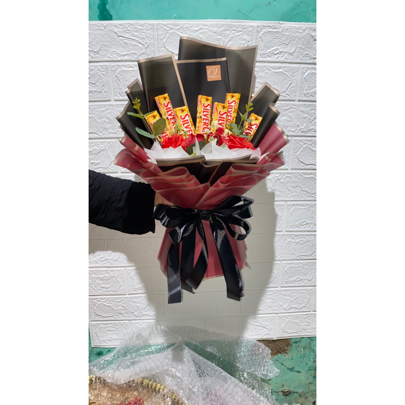 

bucket coklat | bucket snack | bucket bunga