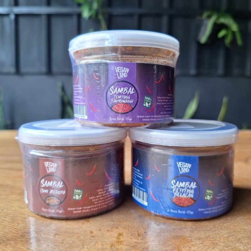 

Veganland Sambal Vegan 120gr